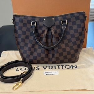 💯 Authentic Louis Vuitton Siena PM Damier